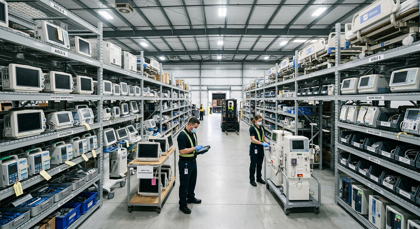What Happens to Medical Equipment When a Hospital Upgrades?