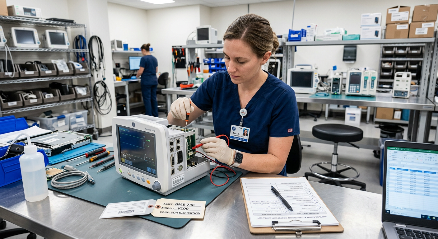 How to Prepare Surplus Medical Equipment for Disposition